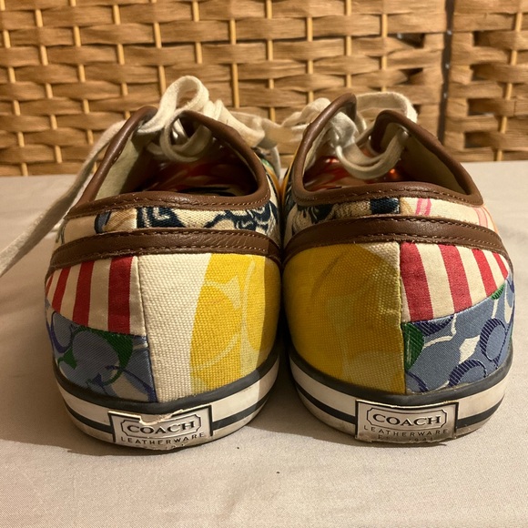 Coach Daphney Patchwork Sneakers - Picture 8 of 10